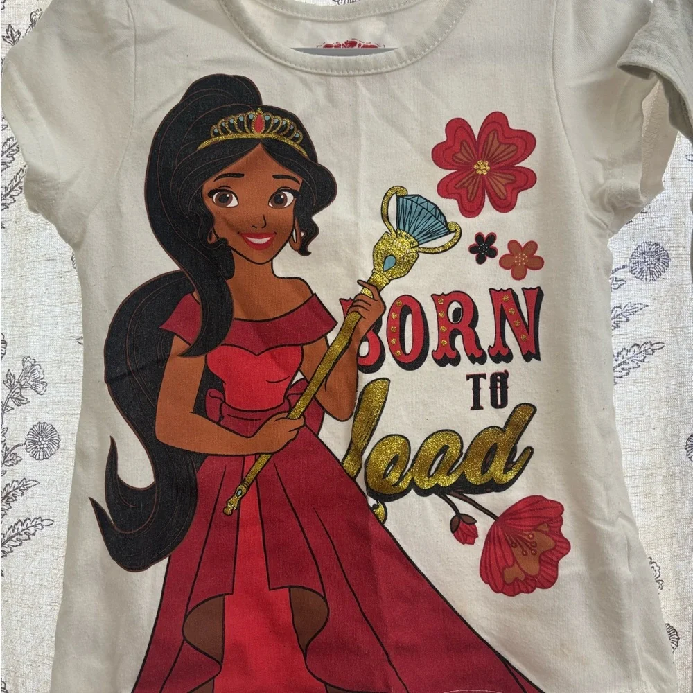 Disney Elena of Avalor Toddler Girls Shirt Bundle – 3 Tops